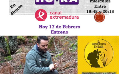 «El Naturalista en casa» se estrena hoy en Canal Extremadura.