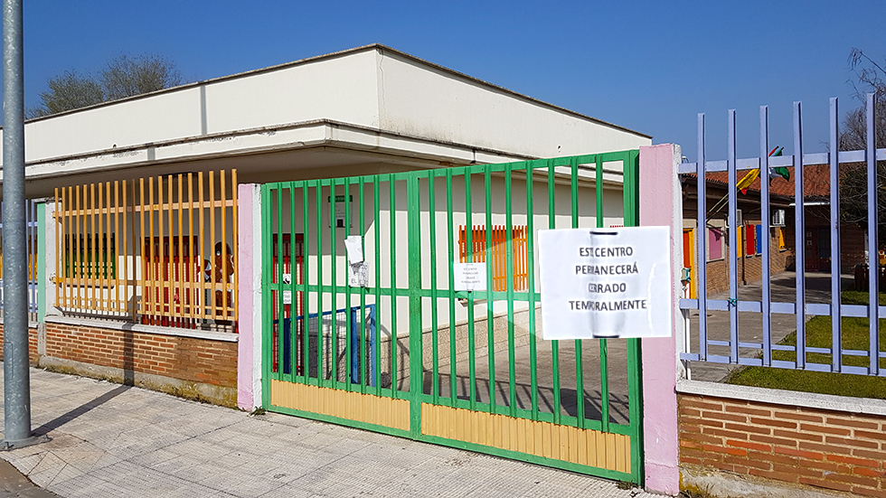 75 alumnos de la escuela infantil Nuestra Señora de las Angustias han sido puestos en cuarentena tras ser detectados tres positivos de covid.