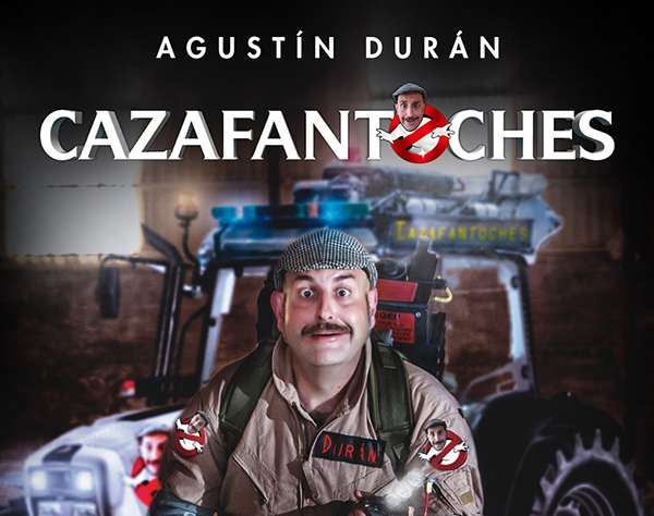 Agustín Durán presenta en Navalmoral “Cazafantoches”, la comedia anti fantasmas