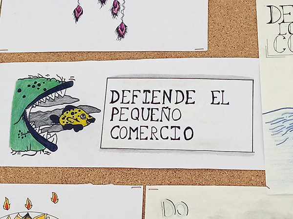 El IES Augustóbriga organiza una campaña de apoyo al pequeño comercio