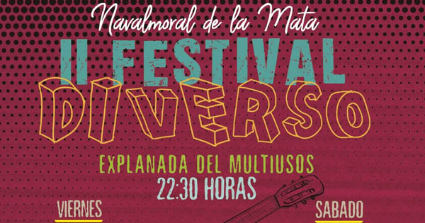 El II Festival Diverso dará comienzo hoy en la explanada del Multiusos a partir de las 22:30 h