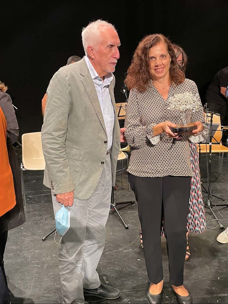 Luis Mateo Díez y Beatriz Olivenza