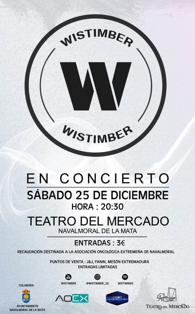 Wistimber cartel concierto Navidad