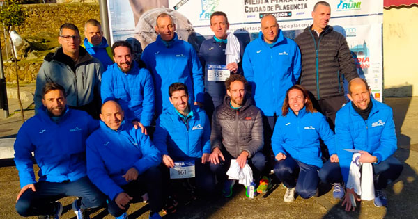 Fondistas Moralos vuelve a lograr el segundo lugar en la Media Maratón Ciudad de Plasencia
