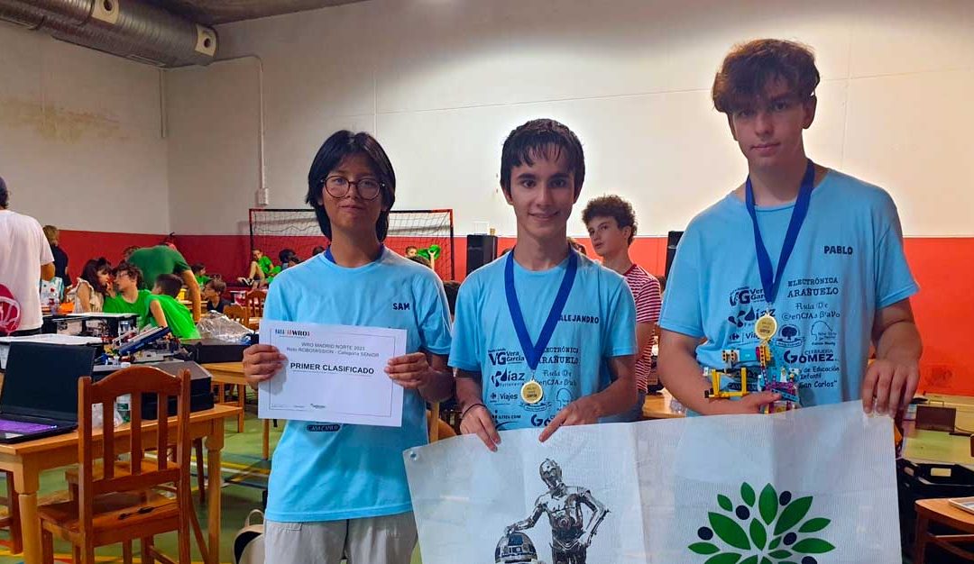 El equipo ArcaDroidEx Recargables Zero se clasifica en primer lugar en la World Robot Olympiad de Madrid