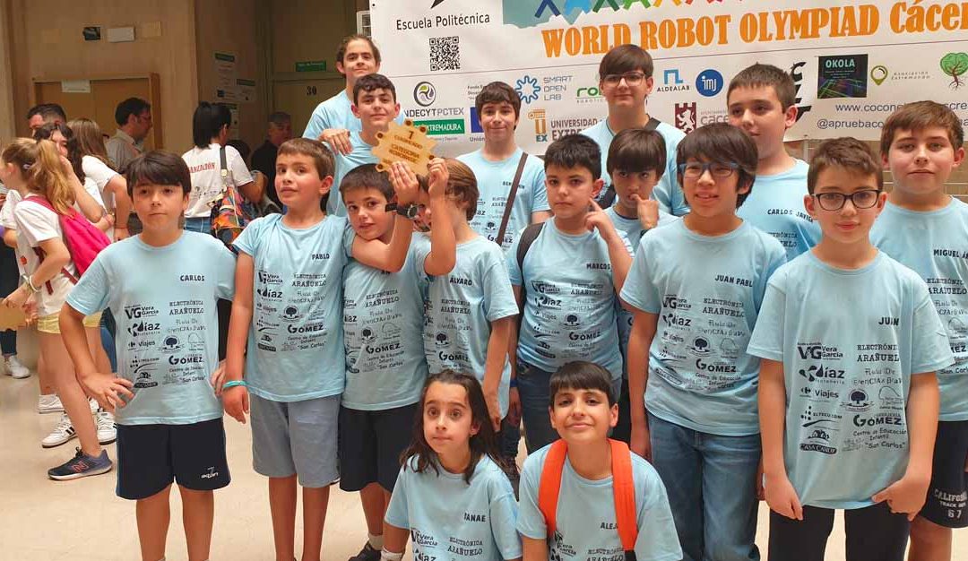 Éxcelentes resultados de la academia morala  ArcaDroidEx en la World Robot Olympiad 2023