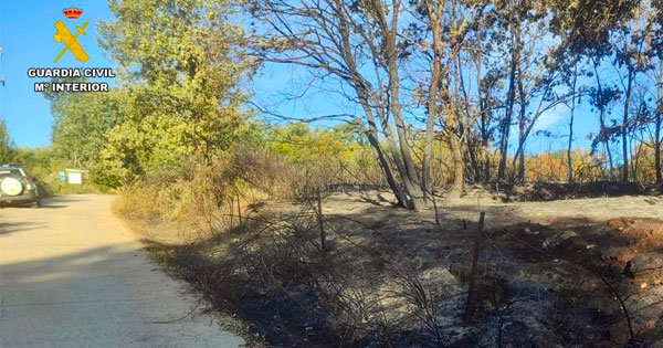 Investigado el supuesto autor de un incendio forestal intencionado, en Jaraíz de la Vera