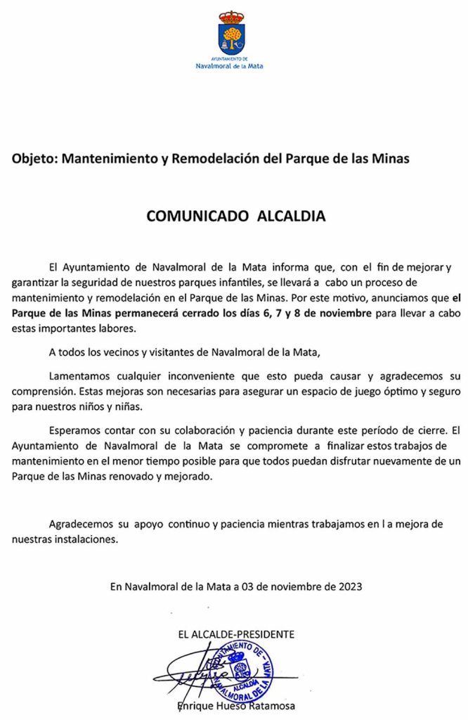 COMUNICADO-DE-ALCALDIA-(PARQUE-DE-LAS-MINAS)