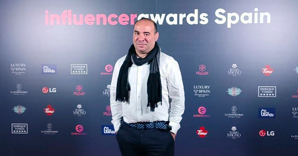 El chef moralo David Gibello volvió a brillar en los Influencers Awards España 2024