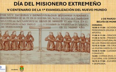 Belvís de Monroy celebra el Día del Misionero Extremeño y el V Centenario de la primera evangelización del Nuevo Mundo