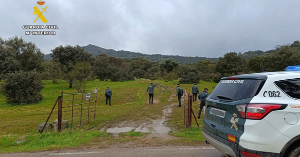 La Guardia Civil rescata a tres personas este fin de semana en la provincia de Cáceres