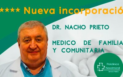 El eminente Dr. Nacho Prieto brindará consultas privadas en Policlínica Navalmoral
