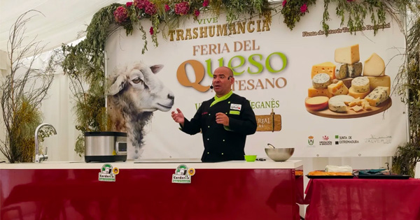 David Gibello clausura con éxito la XIII Edición de Vive la Trashumancia y V Feria del Queso Artesano en Valverde de Leganés