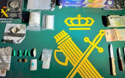 Nuevas actuaciones de la Guardia Civil frente al tráfico de drogas en la provincia de Cáceres