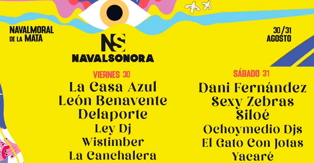 Navalsonora 2024: todo preparado para un fin de semana musical inolvidable en Navalmoral de la Mata