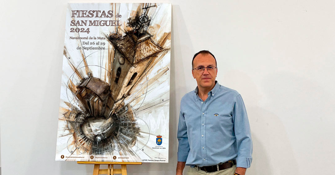 Presentado el cartel y el programa oficial de las Fiestas de San Miguel 2024 en Navalmoral de la Mata