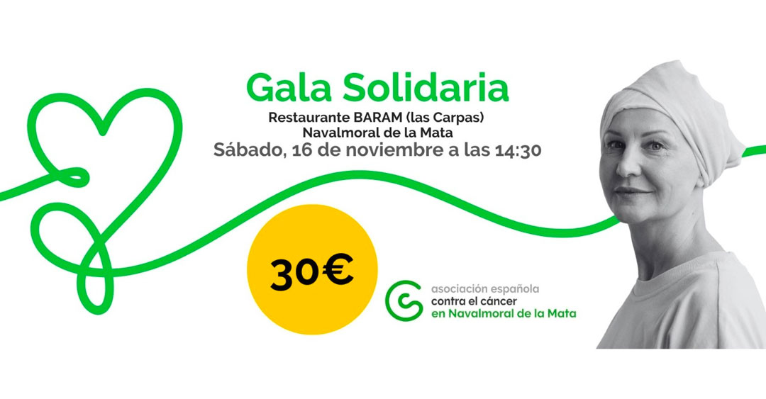 Segunda Gala Solidaria de la Asociación Española Contra el Cáncer en Navalmoral de la Mata