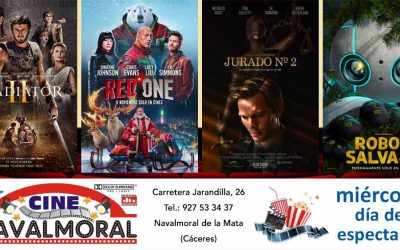 Cartelera de Cine Navalmoral del 15 al 20 de noviembre de 2024