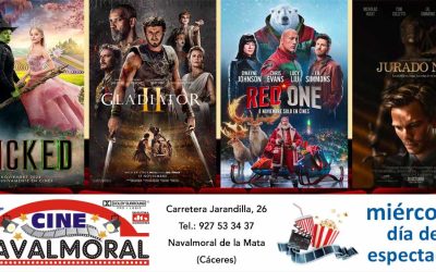 Cartelera de Cine Navalmoral del 22 al 27 de noviembre de 2024