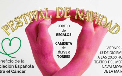 Arte, humor y música se unen en Navalmoral de la Mata en el Festival de Navidad solidario contra el cáncer