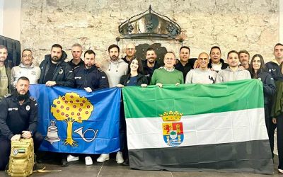 Catorce agentes de la Policía Local de Navalmoral se desplazan a Paiporta para ayudar en las emergencias por la DANA