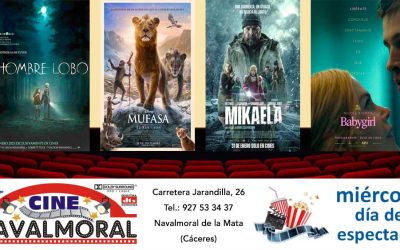 Cartelera de Cine Navalmoral del 31 de enero al 5 de febrero de 2025