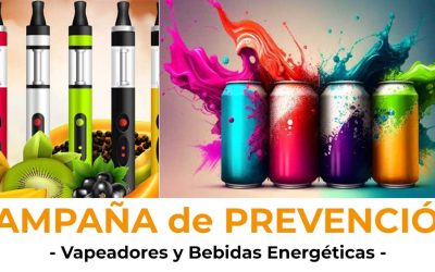 La II Campaña de Prevención en Navalmoral advierte sobre los riesgos del vapeo y las bebidas energéticas en jóvenes