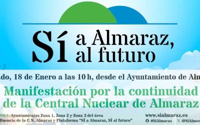 La plataforma “Sí a Almaraz, Sí al Futuro” convoca una manifestación en defensa de la Central Nuclear de Almaraz