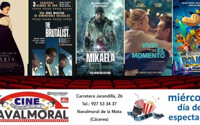 Cartelera de Cine Navalmoral del 14  al 19 de febrero de 2025