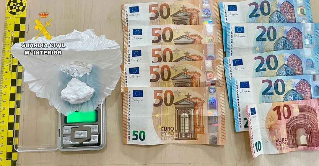 La Guardia Civil detiene a un hombre por tráfico de drogas en Navalmoral de la Mata