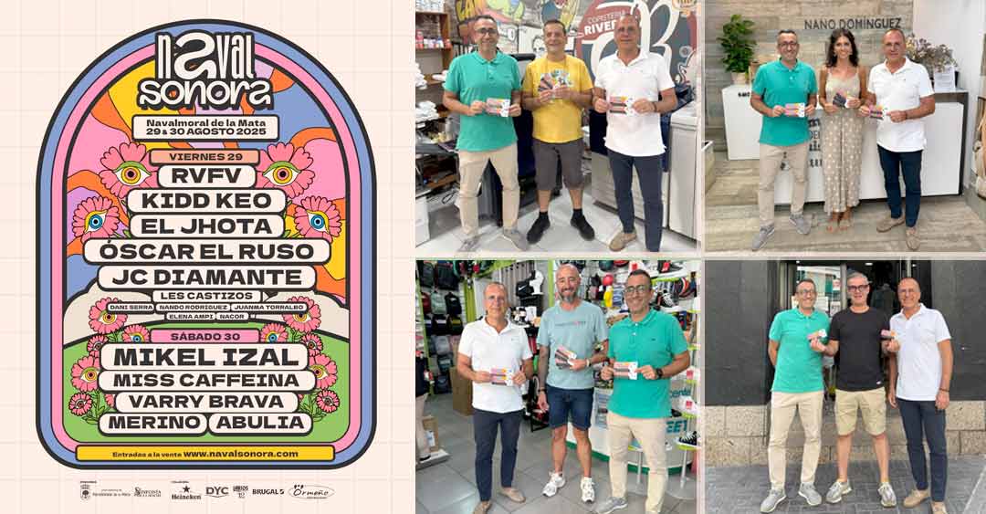 Repuestos los vales descuento del 25% para el NavalSonora 2025 en los comercios de Navalmoral