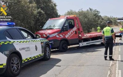 Fallece una menor de 10 años en un accidente en la A-5 a la altura de Villamesías