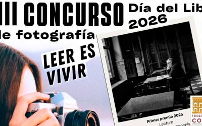 La Fundación Concha convoca el VIII Concurso de Fotografía “Leer es vivir” con motivo del Día del Libro