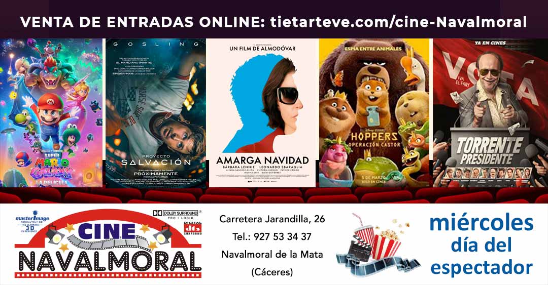 Cartelera de Cine Navalmoral del 2 al 8 de abril de 2026