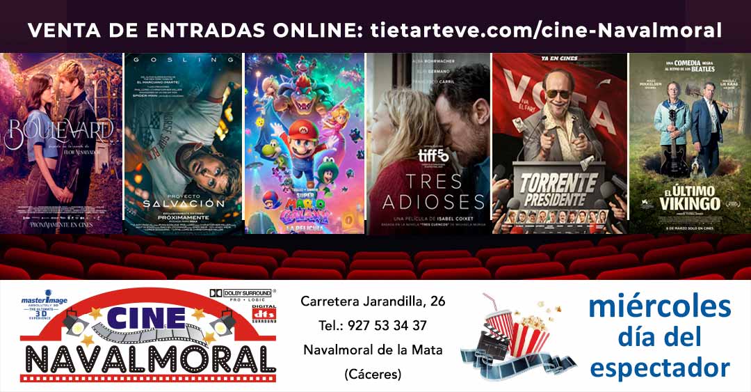 Cartelera de Cine Navalmoral del 10 al 15 de abril de 2026