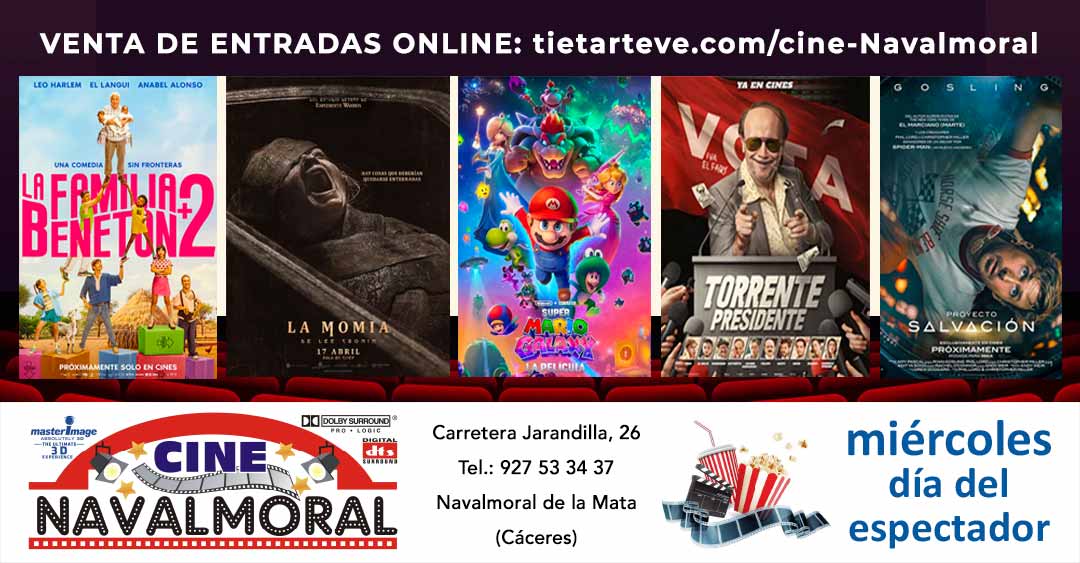 Cine Navalmoral portada del 17 al 22 de abril de 2026