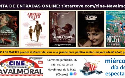 Cartelera de Cine Navalmoral del 23 al 28 de octubre de 2026