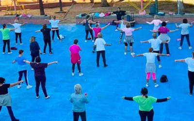 La Casa del Deporte de Navalmoral mejora su pista deportiva